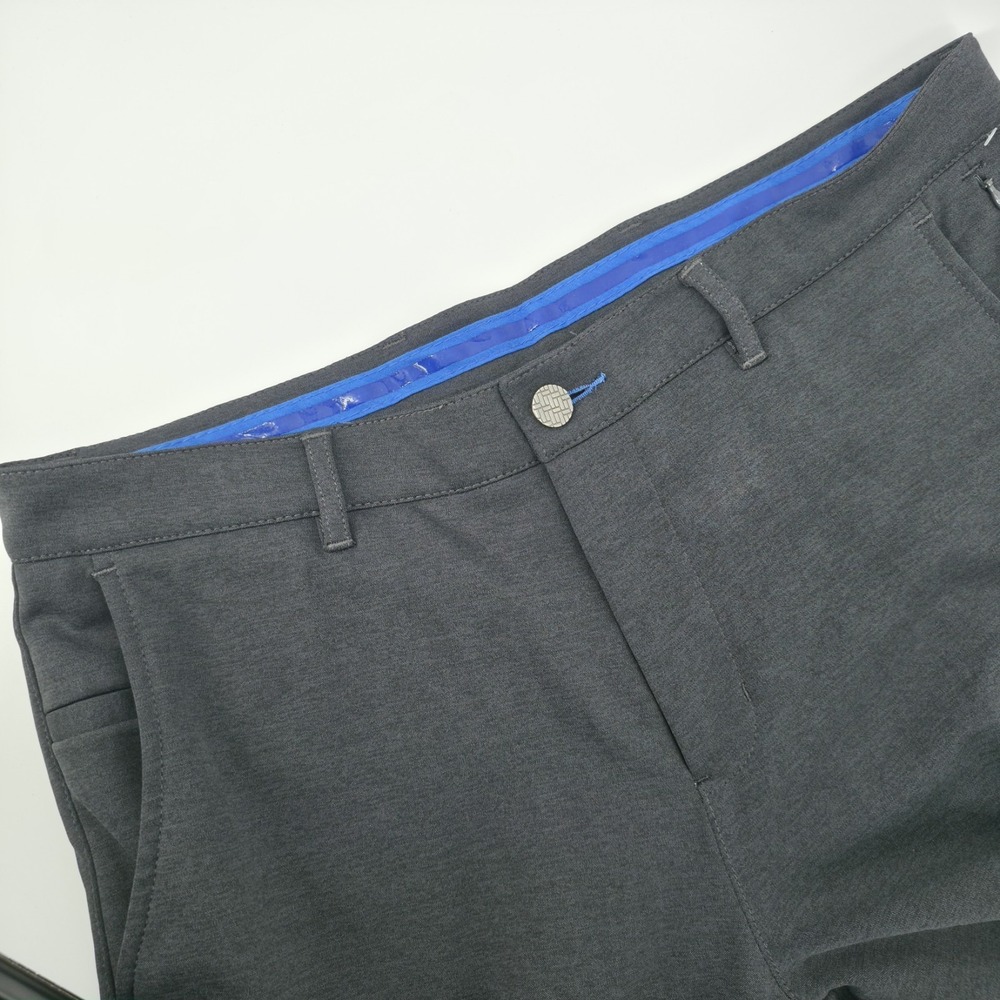 Twillory Performance Pants Men Sz 34x34 Tailored Fit Heather Grey Stretch